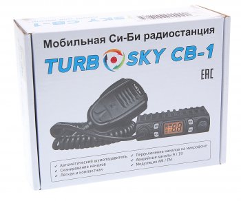 7 949 р. Радиостанция автомобильная TURBOSKY TURBOSKY cb-1  с доставкой в г. Кемерово. Увеличить фотографию 3