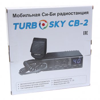 7 949 р. Радиостанция автомобильная TURBOSKY TURBOSKY cb-2  с доставкой в г. Кемерово. Увеличить фотографию 3