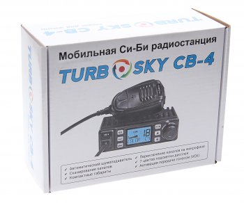 8 999 р. Радиостанция автомобильная TURBOSKY TURBOSKY cb-4  с доставкой в г. Кемерово. Увеличить фотографию 5