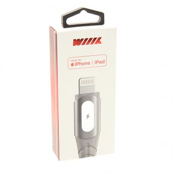 248 р. Кабель iPhone (5-) 1м WIIIX WIIIX cb-450-u8(1.0)-cobra-gy WIIIX cb-450-u8(1.0)-cobra-gy  с доставкой в г. Кемерово. Увеличить фотографию 2
