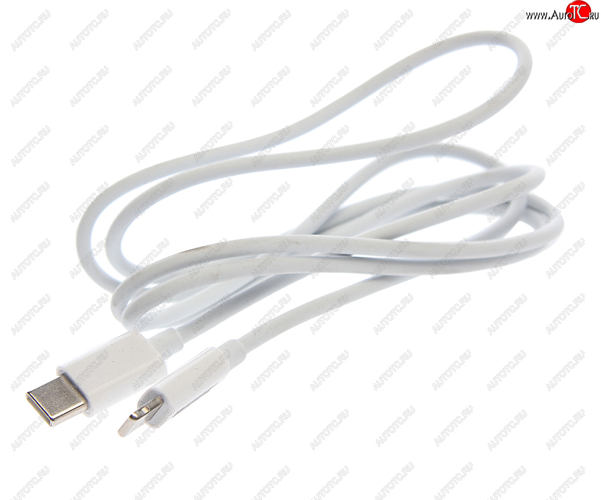 489 р. Кабель iPhone (5-)-USB Type C 1м белый WIIIX WIIIX cb-710au8(1.0)-01  с доставкой в г. Кемерово