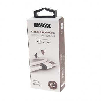339 р. Кабель iPhone (5-) 1м WIIIX WIIIX cb810-2a-u8-lr-10w WIIIX cb810-2a-u8-lr-10w  с доставкой в г. Кемерово. Увеличить фотографию 2