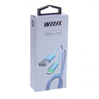319 р. Кабель iPhone (5-) 1м WIIIX WIIIX cbl710-u8-10bu  с доставкой в г. Кемерово. Увеличить фотографию 2