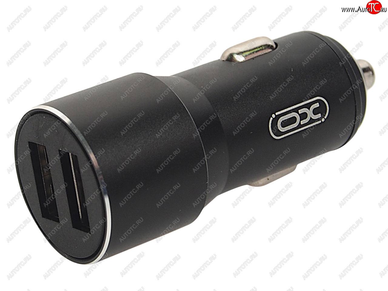 339 р. Устройство зарядное в прикуриватель 2USB 12V черное XO XO cc30 black  с доставкой в г. Кемерово