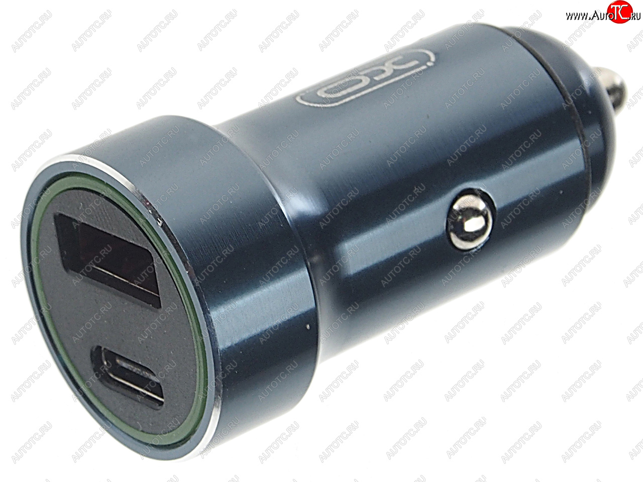 779 р. Устройство зарядное в прикуриватель 1USB + 1 Type C 12V синее XO XO cc32 blue  с доставкой в г. Кемерово