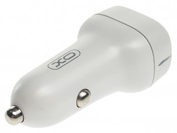 739 р. Устройство зарядное в прикуриватель 1USB + 1 Type C 12V белое XO XO cc37 white  с доставкой в г. Кемерово. Увеличить фотографию 2
