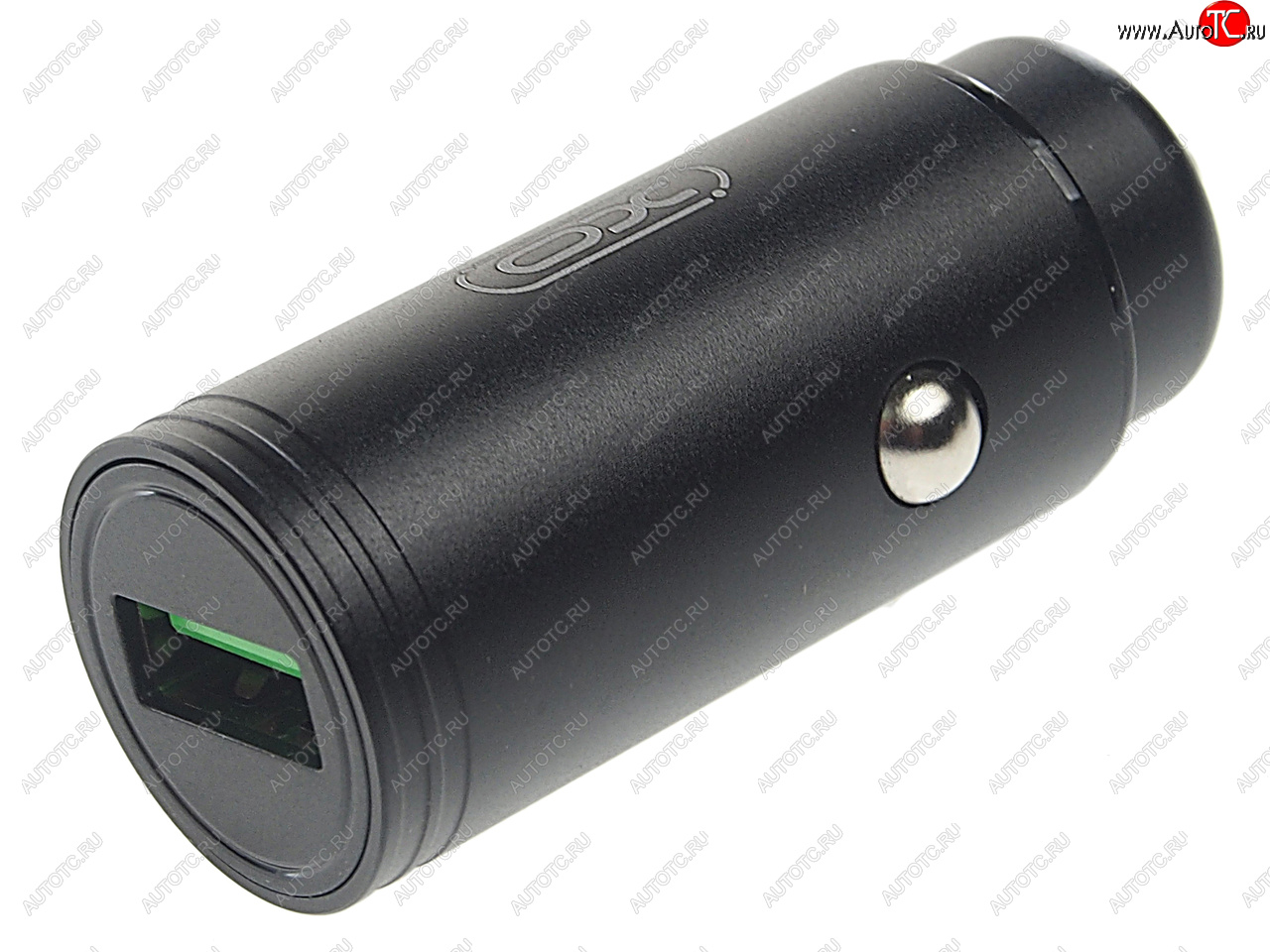 499 р. Устройство зарядное в прикуриватель 1USB 12V черное XO XO cc39 black  с доставкой в г. Кемерово