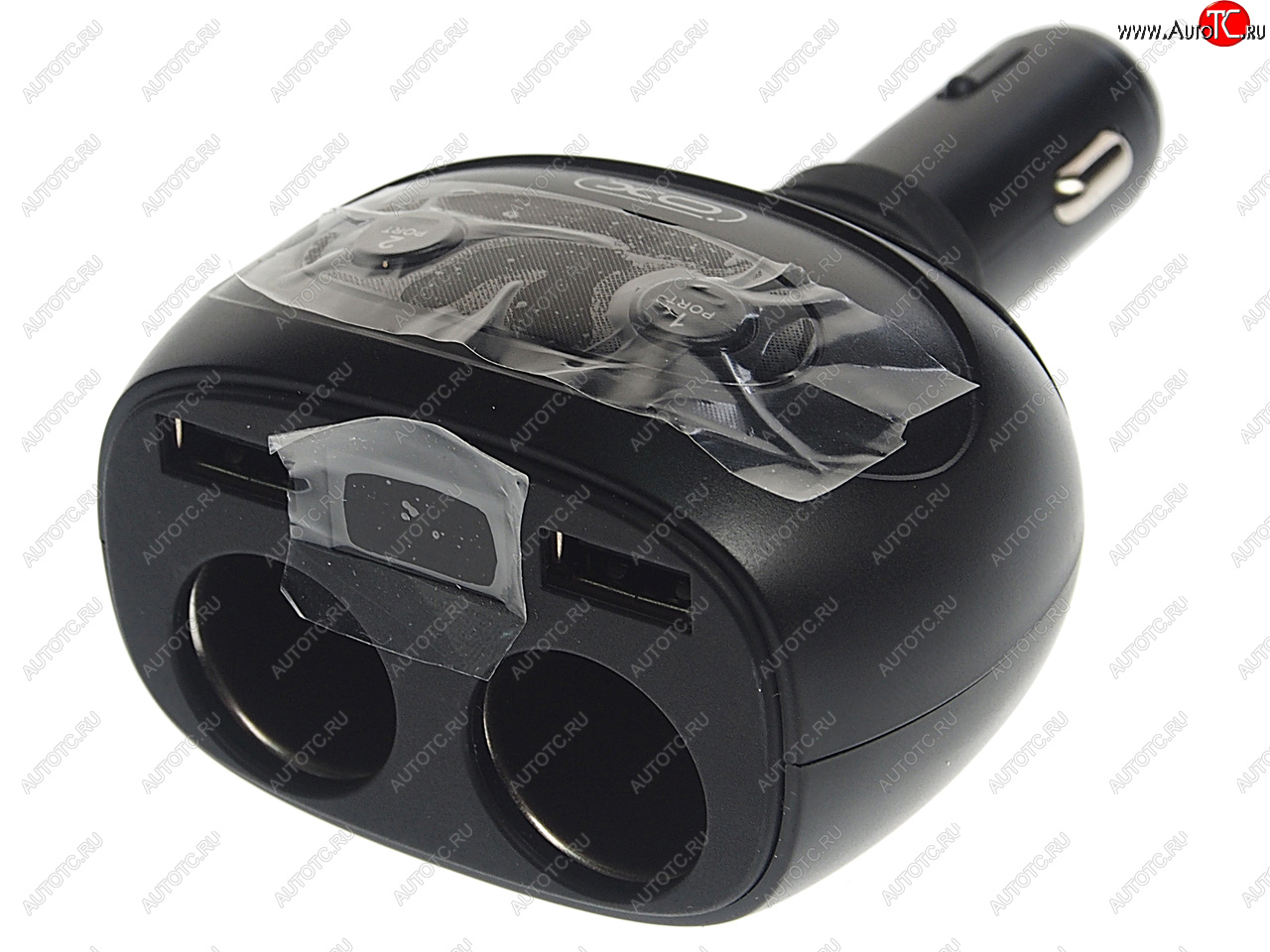 1 069 р. Разветвитель прикуривателя 2-х гнездовой 12V 2USB XO XO cc41  с доставкой в г. Кемерово