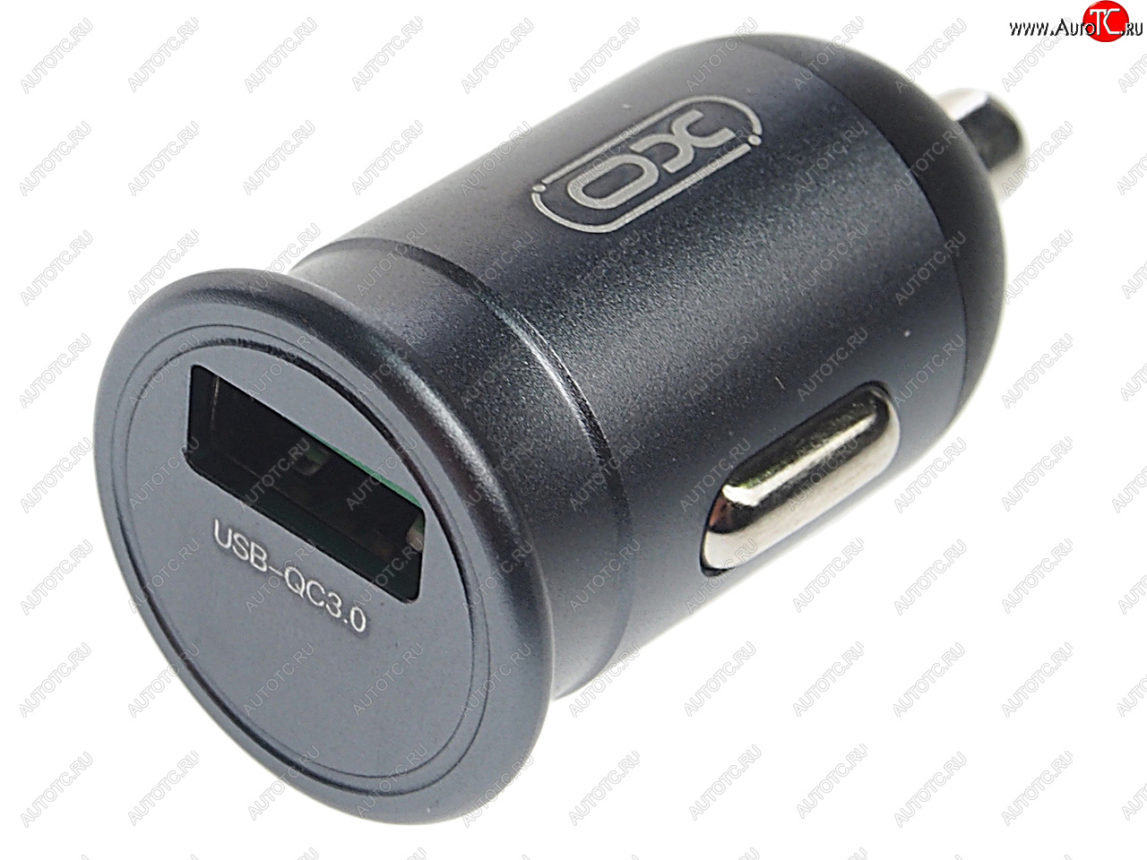 599 р. Устройство зарядное в прикуриватель 1USB 12V серое XO XO cc46 gray  с доставкой в г. Кемерово