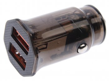 369 р. Устройство зарядное в прикуриватель 2USB 12V XO XO cc49  с доставкой в г. Кемерово. Увеличить фотографию 1