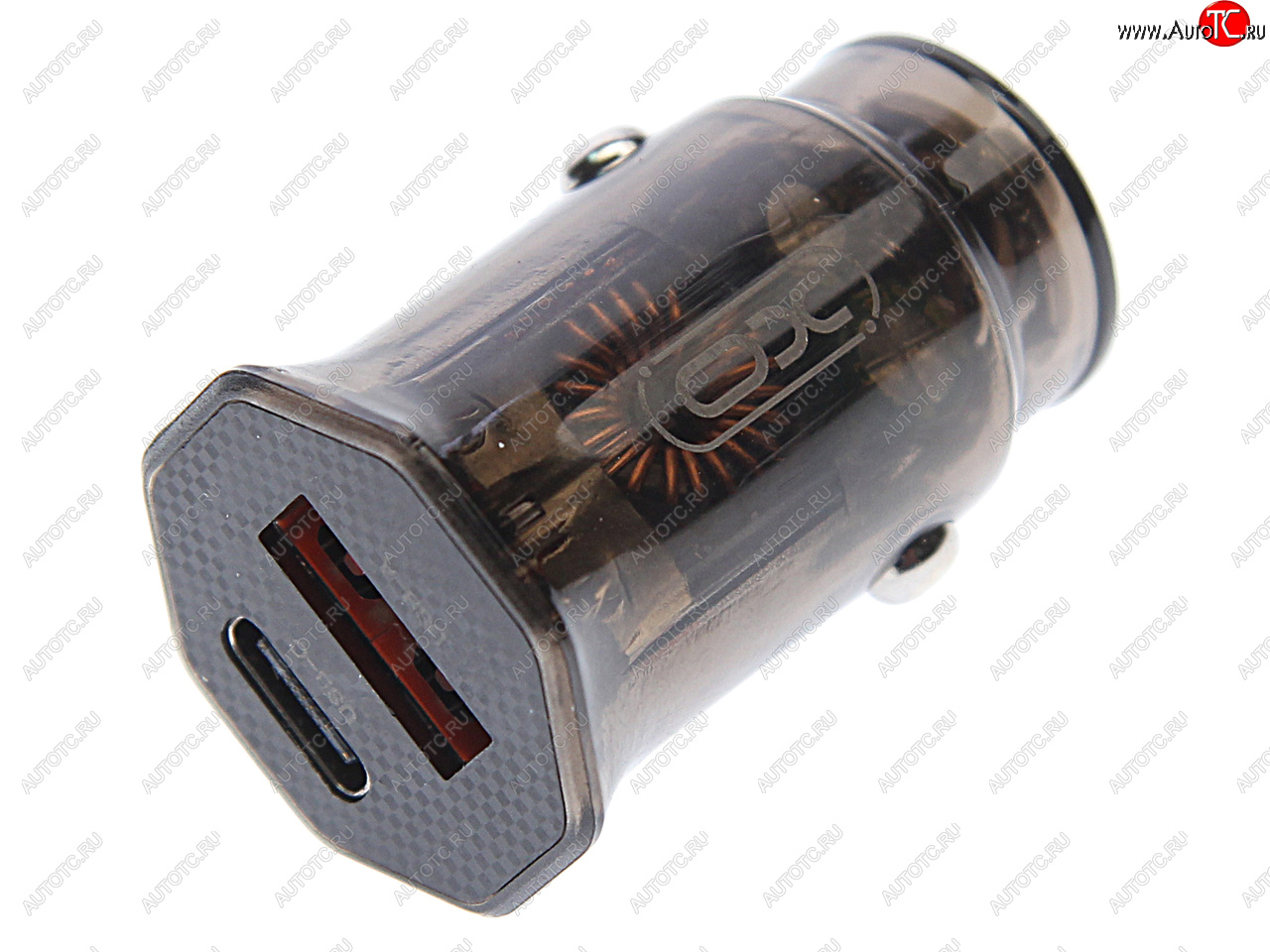 629 р. Устройство зарядное в прикуриватель 1USB + 1 Type C 12V XO XO cc50  с доставкой в г. Кемерово