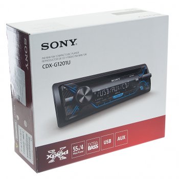 9 499 р. Магнитола автомобильная 1DIN SONY SONY cdx-g1201u  с доставкой в г. Кемерово. Увеличить фотографию 4