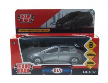 839 р. Модель автомобиля KIA Ceed металлическая ТЕХНОПАРК ТЕХНОПАРК ceed-gy  с доставкой в г. Кемерово. Увеличить фотографию 2