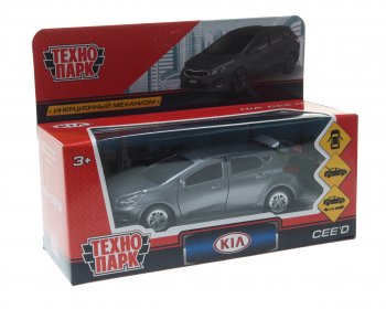 839 р. Модель автомобиля KIA Ceed металлическая ТЕХНОПАРК ТЕХНОПАРК ceed-gy  с доставкой в г. Кемерово. Увеличить фотографию 1