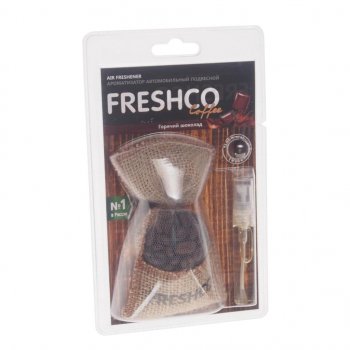 379 р. Ароматизатор подвесной гранулы (горячий шоколад) мешочек с кофе COFFEE FRESHCO FRESHCO cf-02  с доставкой в г. Кемерово. Увеличить фотографию 1