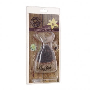379 р. Ароматизатор подвесной гранулы (ваниль+кофе) COFFEE FRESHCO FRESHCO cf-04  с доставкой в г. Кемерово. Увеличить фотографию 1