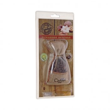 379 р. Ароматизатор подвесной гранулы (печенье домашнее) COFFEE FRESHCO FRESHCO cf-10  с доставкой в г. Кемерово. Увеличить фотографию 1