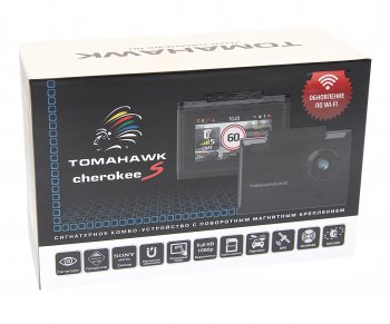 19 649 р. Видеорегистратор с радар-детектором GPS TOMAHAWK TOMAHAWK cherokee s signature  с доставкой в г. Кемерово. Увеличить фотографию 5