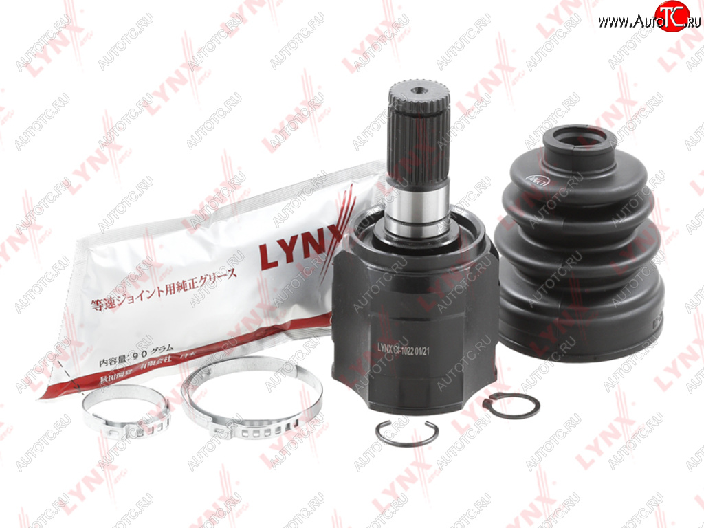 4 299 р. ШРУС внутренний HYUNDAI Solaris,Accent (00-) KIA Rio (11-) левый LYNXauto LYNX ci1022  с доставкой в г. Кемерово