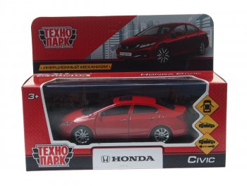799 р. Модель автомобиля HONDA Civic металлическая ТЕХНОПАРК ТЕХНОПАРК civic-sl  с доставкой в г. Кемерово. Увеличить фотографию 2