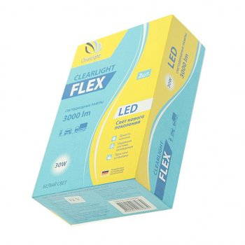 2 379 р. Лампа светодиодная 12V H1 P14.5s 3000Lm бокс (2шт.) CLEARLIGHT CLEARLIGHT clflxledh1  с доставкой в г. Кемерово. Увеличить фотографию 2