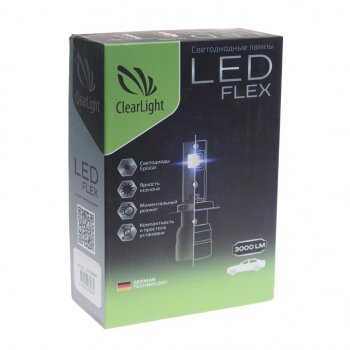 2 379 р. Лампа светодиодная 12V H3 PК22s 3000Lm бокс (2шт.) CLEARLIGHT CLEARLIGHT clflxledh3 CLEARLIGHT clflxledh3  с доставкой в г. Кемерово. Увеличить фотографию 2
