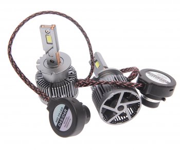 3 699 р. Лампа светодиодная 12V D4S 35W P32d-5 Original 10000lm бокс (2шт.) CLEARLIGHT CLEARLIGHT clodledd4s-2  с доставкой в г. Кемерово. Увеличить фотографию 1