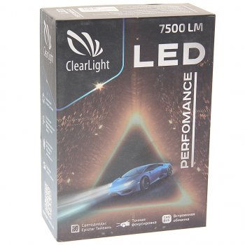 3 499 р. Лампа светодиодная 12V H11 PGJ19-2 7500LM (2шт.) Performance CLEARLIGHT CLEARLIGHT clpfmledh11-2  с доставкой в г. Кемерово. Увеличить фотографию 2