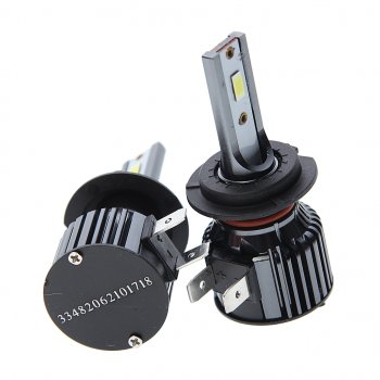 1 449 р. Лампа светодиодная 12V H7 PX26d 4500Lm бокс (2шт.) CLEARLIGHT CLEARLIGHT clultledh7-2 CLEARLIGHT clultledh7-2  с доставкой в г. Кемерово. Увеличить фотографию 2
