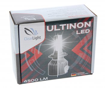 1 449 р. Лампа светодиодная 12V H7 PX26d 4500Lm бокс (2шт.) CLEARLIGHT CLEARLIGHT clultledh7-2 CLEARLIGHT clultledh7-2  с доставкой в г. Кемерово. Увеличить фотографию 3
