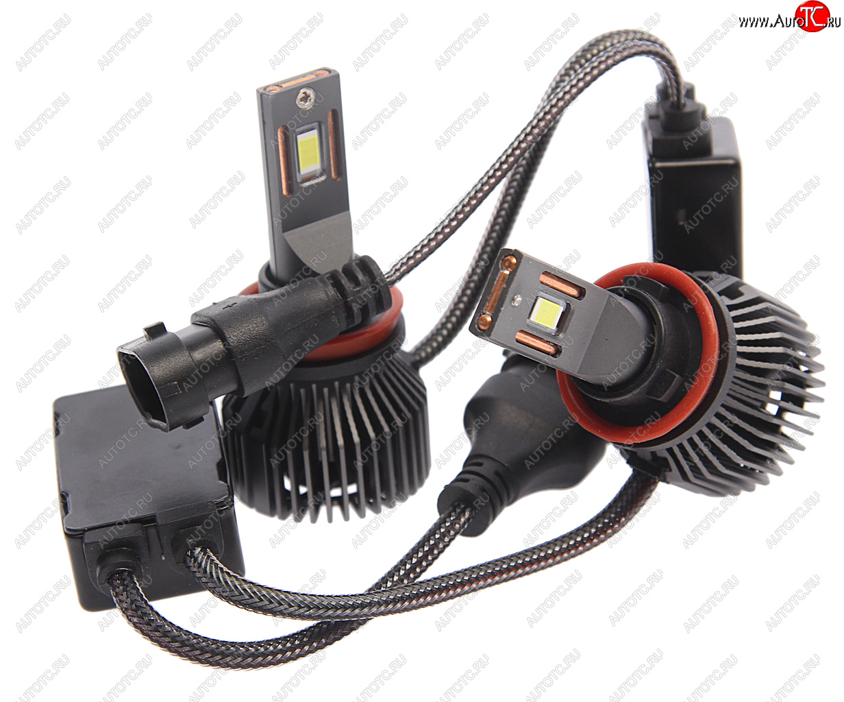 4 799 р. Лампа светодиодная 12V H11 PGJ19-2 X-Treme 10000lm бокс (2шт.) CLEARLIGHT CLEARLIGHT clxtmledh11-2  с доставкой в г. Кемерово