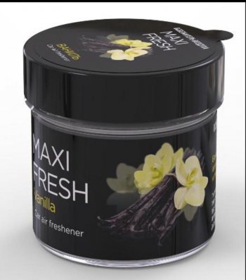 151 р. Ароматизатор на панель приборов гелевый (ваниль) 100г MAXI FRESH MAXI FRESH cmf-106  с доставкой в г. Кемерово. Увеличить фотографию 1