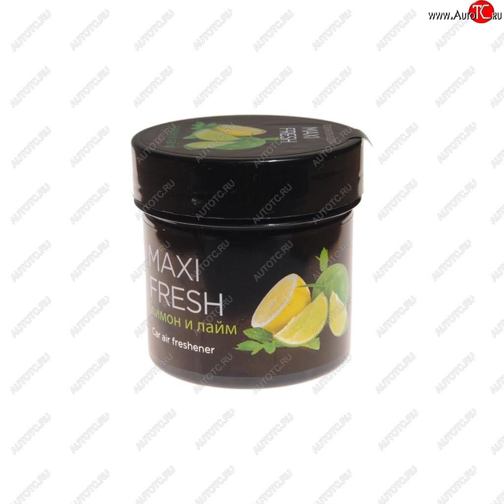 151 р. Ароматизатор на панель приборов гелевый (лимон и лайм) 100г MAXI FRESH MAXI FRESH cmf-115  с доставкой в г. Кемерово