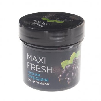 151 р. Ароматизатор на панель приборов гелевый (черная смородина) 100г MAXI FRESH MAXI FRESH cmf-118  с доставкой в г. Кемерово. Увеличить фотографию 1