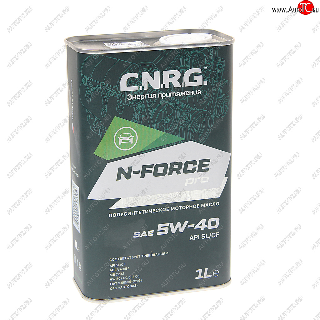 329 р. Масло моторное N-Force Pro SLCFA3B4 5W40 псинт.1л CNRG CNRG cnrg-016-0001p  с доставкой в г. Кемерово