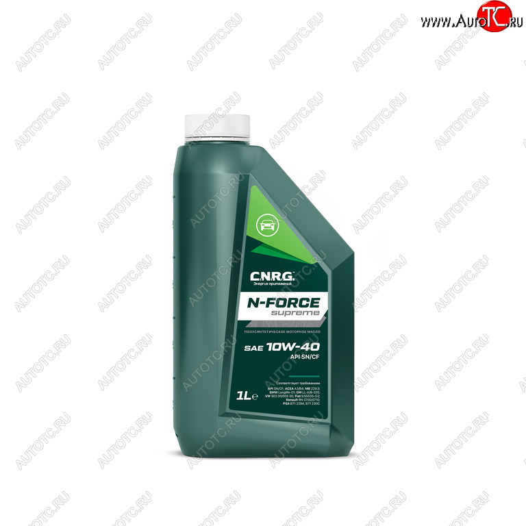 379 р. Масло моторное N-Force Supreme SNCFA3B4 10W40 псинт.1л CNRG CNRG cnrg-026-0001p  с доставкой в г. Кемерово