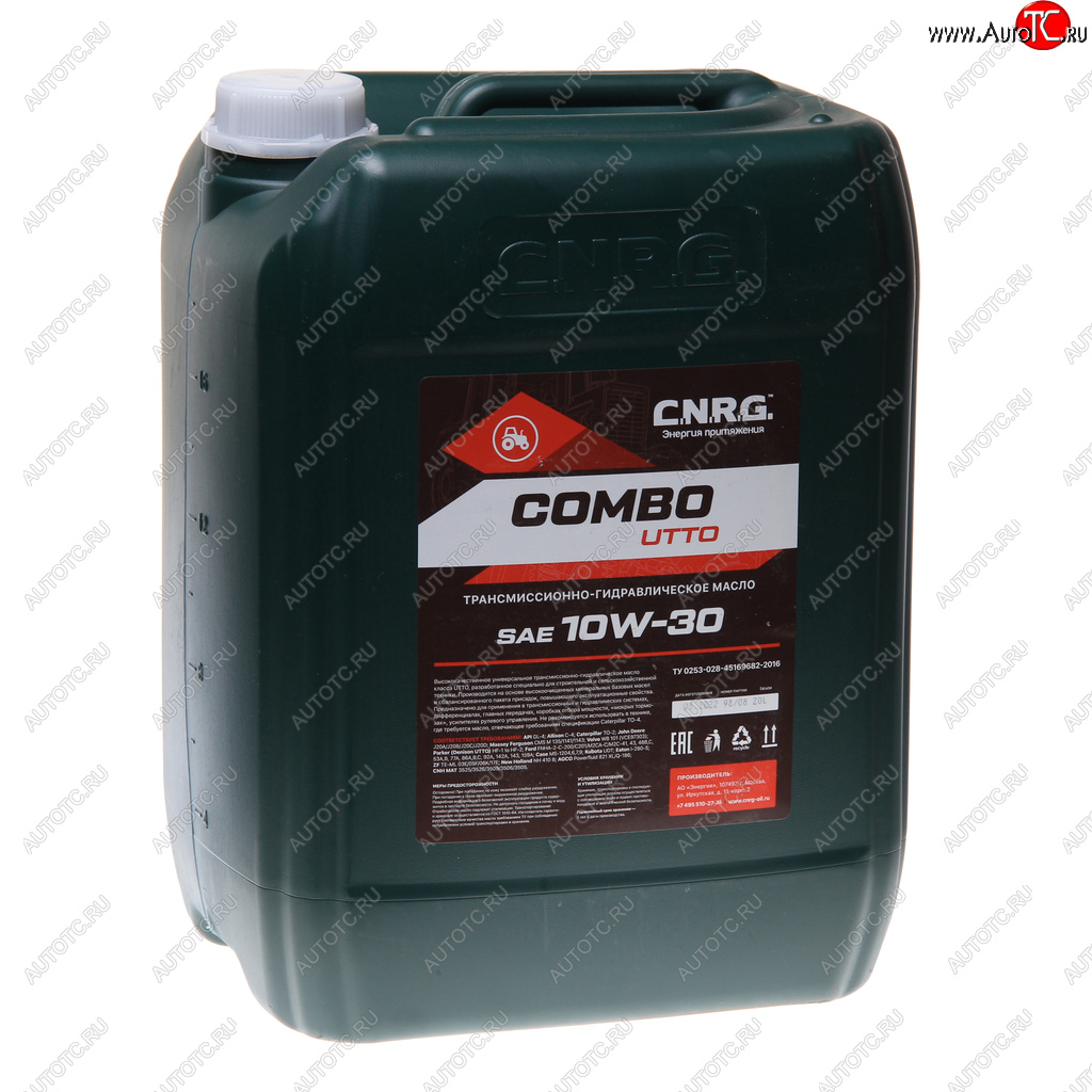 8 749 р. Масло трансмиссионно-гидравлическое Combo UTTO 10W30 мин.20л CNRG CNRG cnrg-057-0020  с доставкой в г. Кемерово