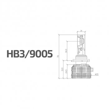 6 999 р. Лампа светодиодная 12V HB3 P20d бокс (2шт.) MTF MTF cpb3k6  с доставкой в г. Кемерово. Увеличить фотографию 10