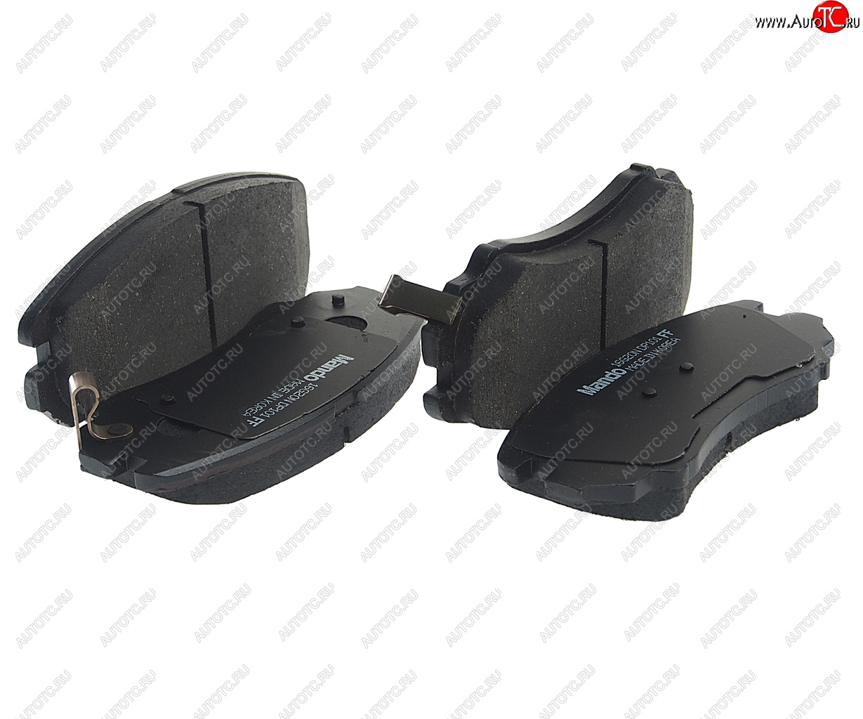 1 029 р. Колодки тормозные HYUNDAI Tucson KIA Sportage (04-) передние (ceramic) (4шт.) MANDO MANDO cph23ns  с доставкой в г. Кемерово