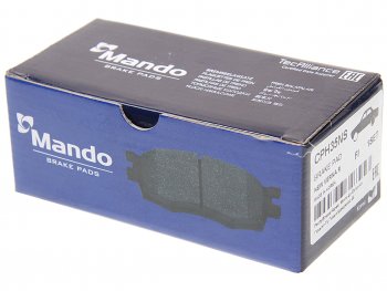 659 р. Колодки тормозные HYUNDAI Accent (06-),i30 KIA Ceed,Rio (05-) задние (ceramic) (4шт.) MANDO MANDO cph35ns MANDO cph35ns  с доставкой в г. Кемерово. Увеличить фотографию 2