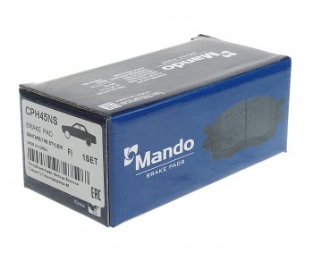 1 949 р. Колодки тормозные HYUNDAI Santa Fe (10-) KIA Sorento (09-) задние (ceramic) (4шт.) MANDO MANDO cph45ns MANDO cph45ns  с доставкой в г. Кемерово. Увеличить фотографию 2