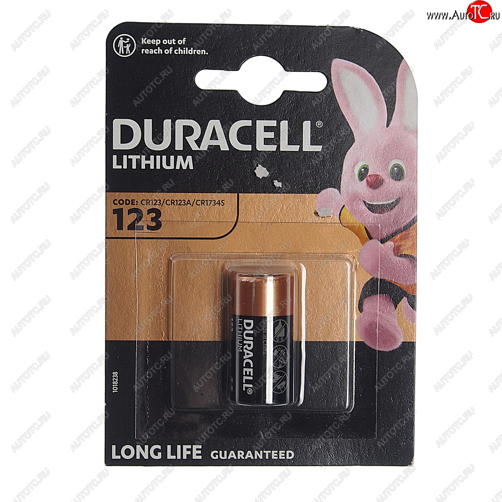 999 р. Батарейка CR123A ВС1 3V (фотоаппарат) блистер 1шт. Lithium High Power DURACELL DURACELL cr123-1bl hp  с доставкой в г. Кемерово