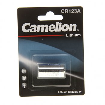 499 р. Батарейка CR123A ВС1 3V (фотоаппарат) блистер 1шт. CAMELION CAMELION cr123a bl-1  с доставкой в г. Кемерово. Увеличить фотографию 1