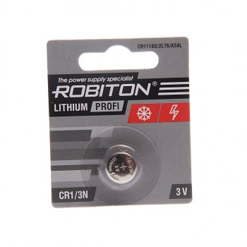 339 р. Батарейка CR13N 3V (вебасто) блистер (1шт.) ROBITON ROBITON cr13n bl1  с доставкой в г. Кемерово. Увеличить фотографию 1