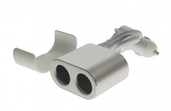 869 р. Разветвитель прикуривателя 2-х гнездовой 12-24V 2USB BASEUS BASEUS crdyq-0s BASEUS crdyq-0s  с доставкой в г. Кемерово. Увеличить фотографию 1