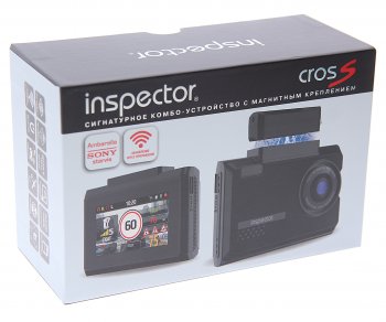 20 999 р. Видеорегистратор с радар-детектором GPS INSPECTOR INSPECTOR cross  с доставкой в г. Кемерово. Увеличить фотографию 5