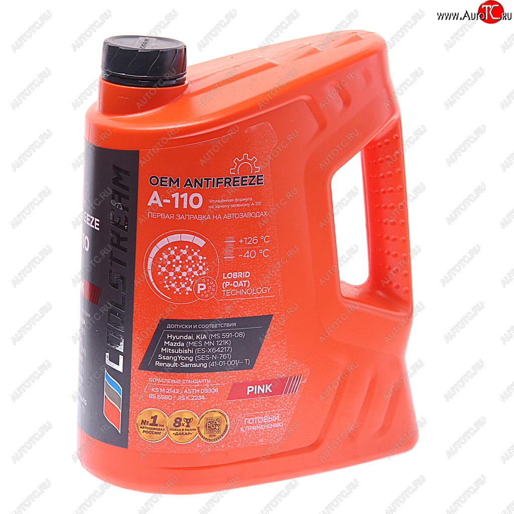 2 099 р. Антифриз розовый -40C 5кг A-110 COOL STREAM COOL STREAM cs-010502-pn  с доставкой в г. Кемерово