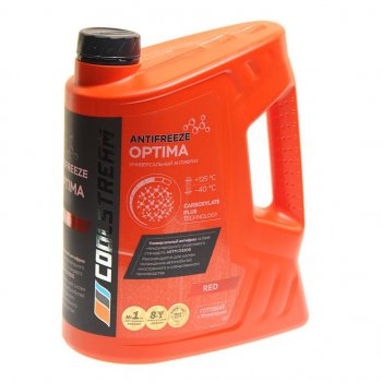 1 149 р. Антифриз красный -40C 5.3кг5л Optima COOL STREAM COOL STREAM cs-010702-rd  с доставкой в г. Кемерово. Увеличить фотографию 1