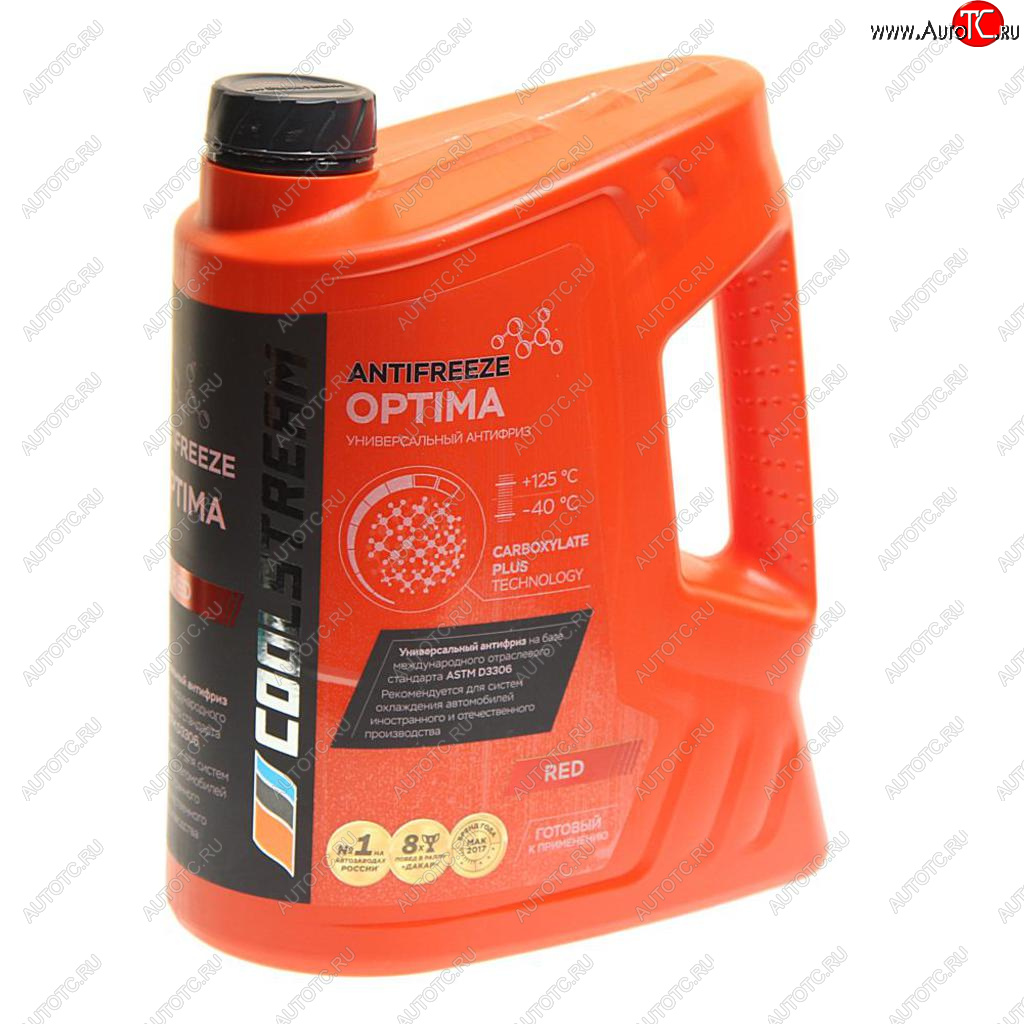 1 149 р. Антифриз красный -40C 5.3кг5л Optima COOL STREAM COOL STREAM cs-010702-rd  с доставкой в г. Кемерово
