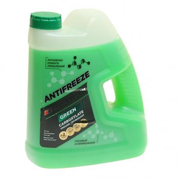 799 р. Антифриз зеленый -40C 4кг Green COOL STREAM COOL STREAM cs-010909-gr  с доставкой в г. Кемерово. Увеличить фотографию 1